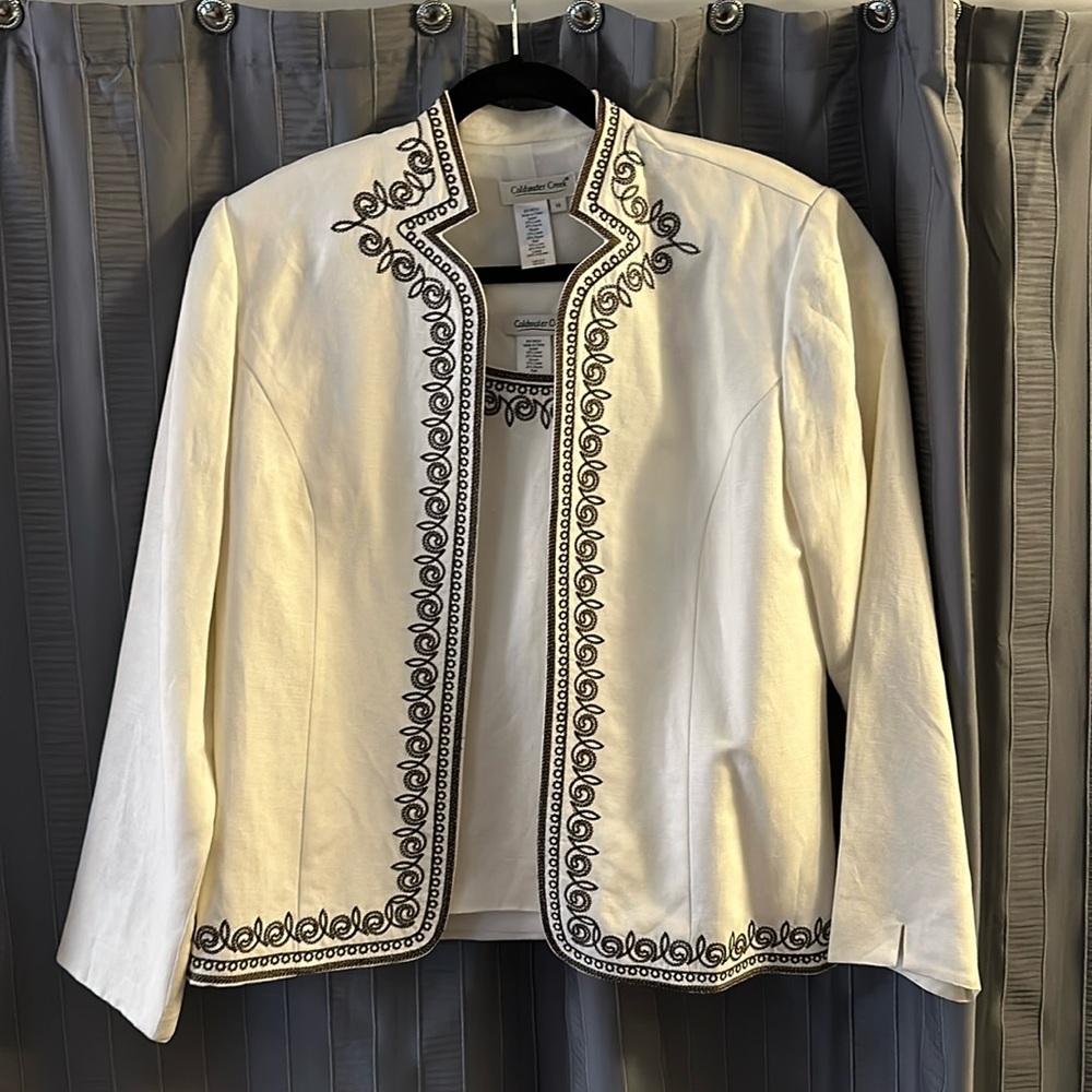 Vintage Coldwater Creek Jacket and Top Set